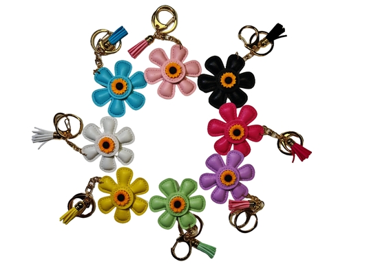 **Custom Sunflower Keychain – Durable and Stylish Promotional Gift**