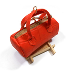 OEM / ODM Lightweight Leather Mini Handbag Keychain For Women